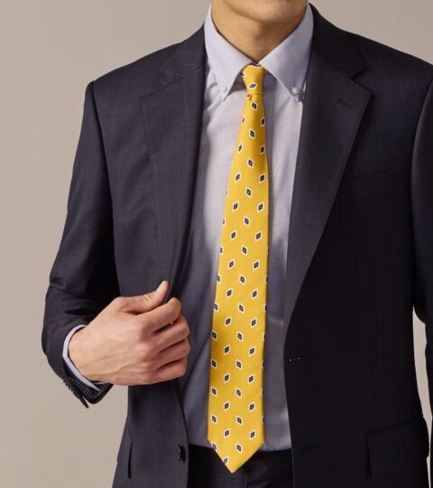 Silk Tie In Pattern