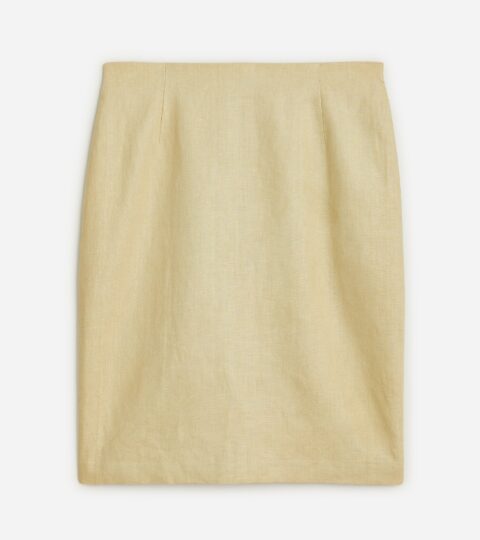 Vintage J.Crew ’90s Linen Pencil Skirt