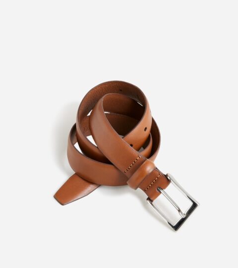 Italian Leather Dress Belt