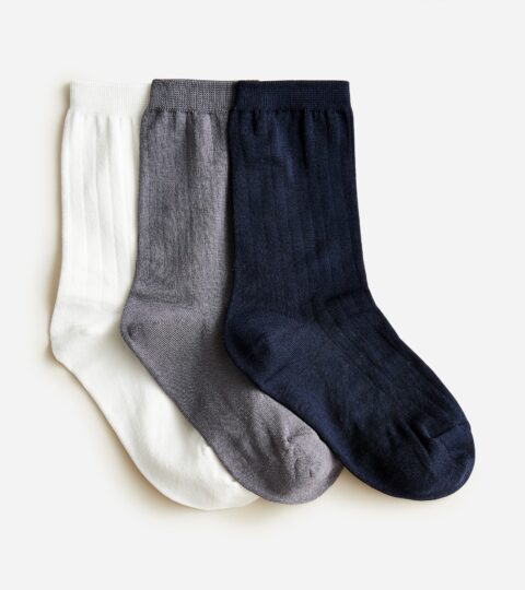 Kids’ Dress Socks Three-pack