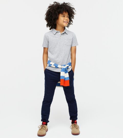 Kids’ Polo Shirt In The Softest Jersey