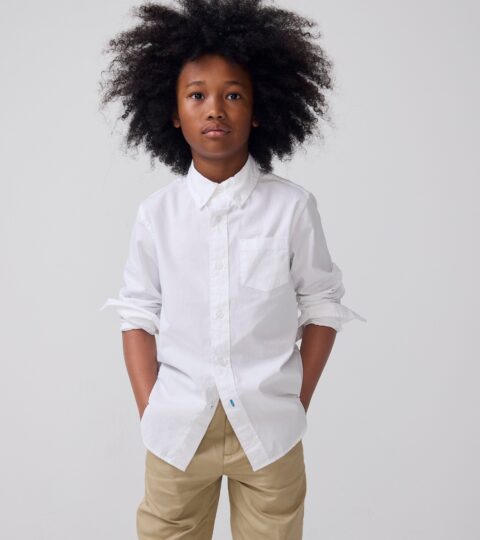 Kids&apos; Secret Wash Shirt In Poplin