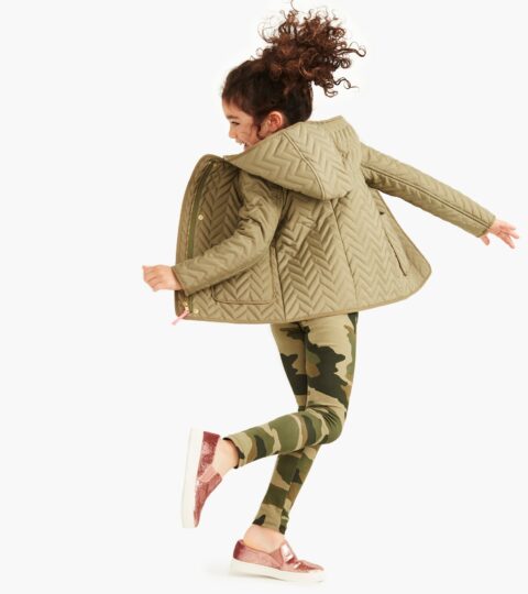 Girls’ Everyday Leggings In Camo