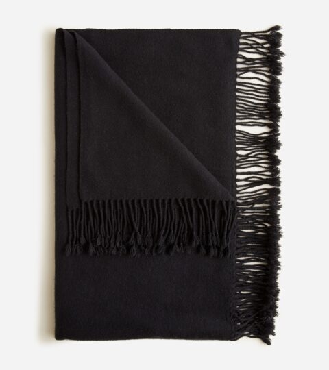 J.Crew Home Solid Cashmere Throw