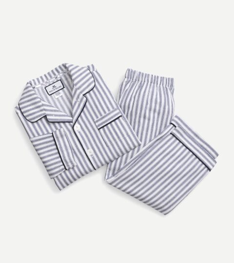 Petite Plume™ Kids’ Pajama Set In French Ticking