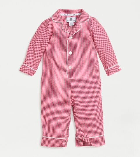 Petite Plume™ Infants’ Romper In Gingham