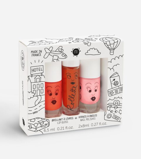 Nailmatic® Kids’ Amazing Trip Nail Polish And Lip Gloss Set