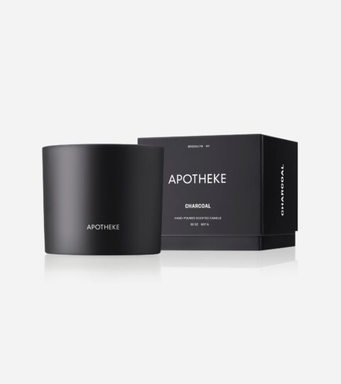 Apotheke Charcoal Three-wick Candle