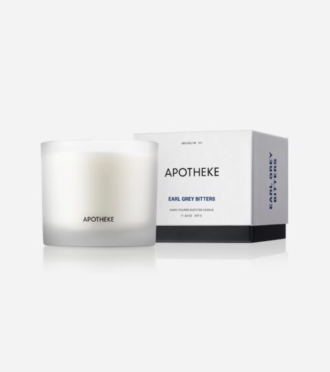 Apotheke Earl Grey Bitters Three-wick Candle