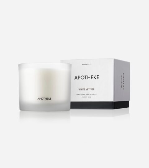 Apotheke White Vetiver Three-wick Candle