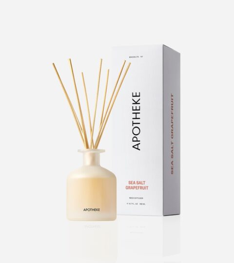 Apotheke Sea Salt Grapefruit Reed Diffuser