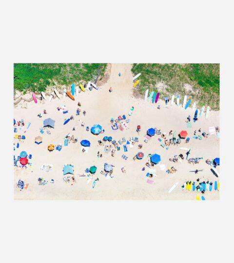 Gray Malin Ditch Plains Beach Umbrellas, Montauk