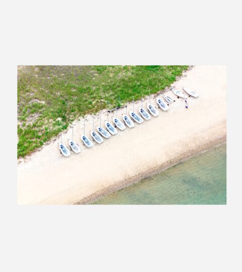 Gray Malin Jetties Beach Sailboats, Nantucket