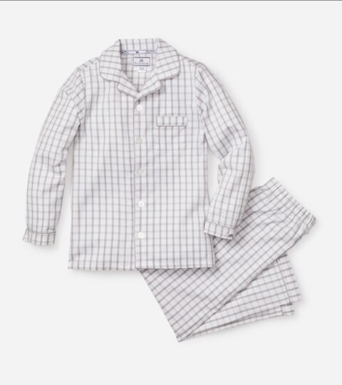 Petite Plume™ Kids’ Pajama Set In Regent Tattersall