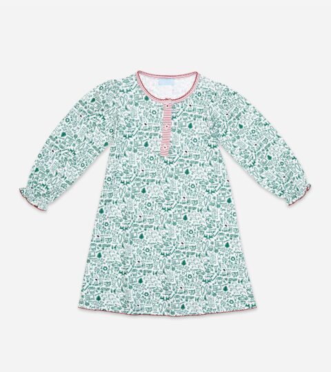 Joy Street Kids™ Girls’ North Pole Tess Lounge Dress