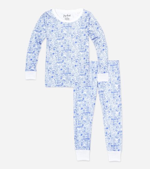 Joy Street Kids™ Girls&apos; New York City Two-piece Pajamas