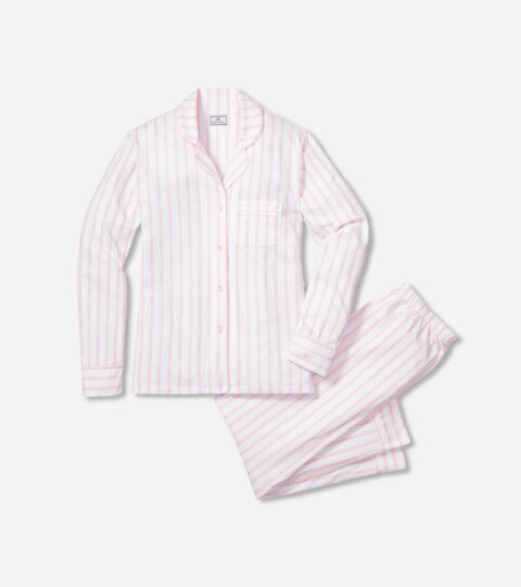 Petite Plume™ Women&apos;s Luxe Pima Cotton Pajama Set In Stripe