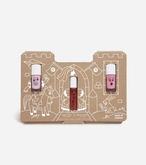 Nailmatic® Kids’ Princess Story Nail Polish And Lip Gloss Set