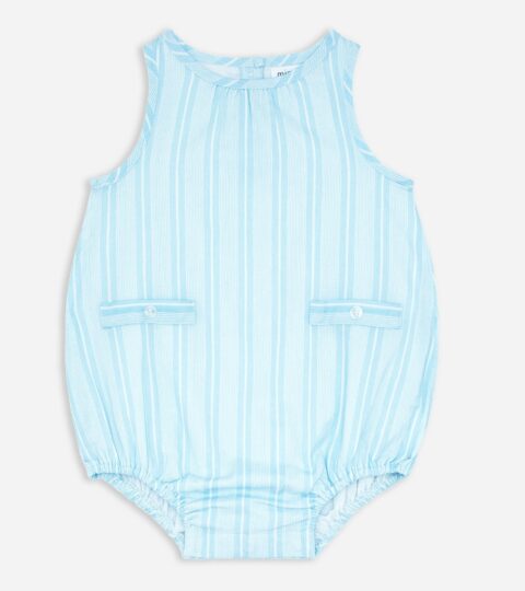 Baby Boys’ Minnow™ Striped Bubble Romper