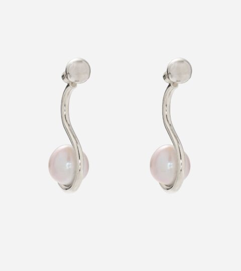 Lady Grey Pearl Ivy Earrings